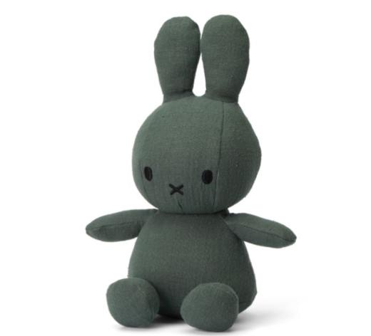 荷兰Miffy米菲兔棉纱款绿色23cm 商品图0