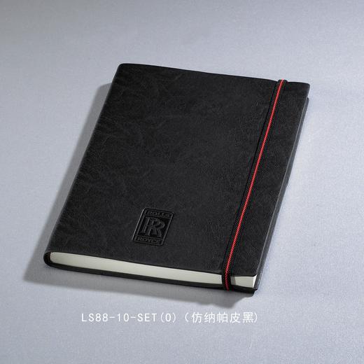 简洁平装松紧带商务办公文具仿皮记事本礼品a5笔记本子定制logo 商品图8