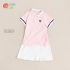 贝贝怡夏季新品女童裙子两件套时尚翻领套裙 商品缩略图2