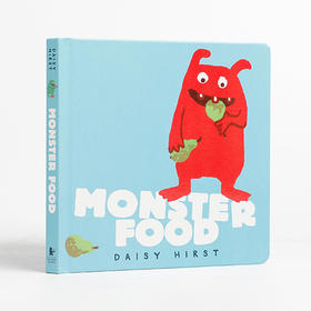 进口英文原版绘本怪物的食物Monster Food低幼启蒙纸板书3-5岁儿童探索世界认知世界故事书图画书