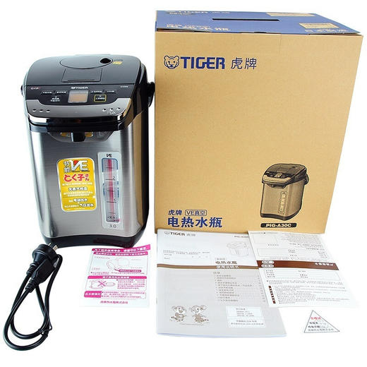 【6F】Tiger/虎牌电热水瓶电水壶 日本原装进口VE真空保温 PIG-A30C 3升 商品图4