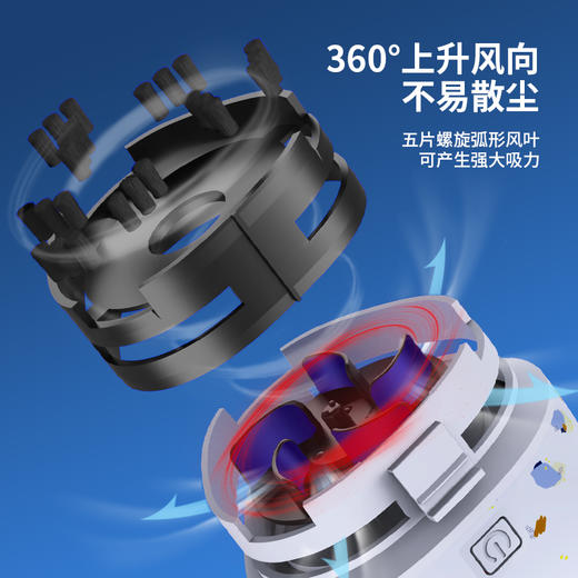 得力18887桌面清洁器 商品图2