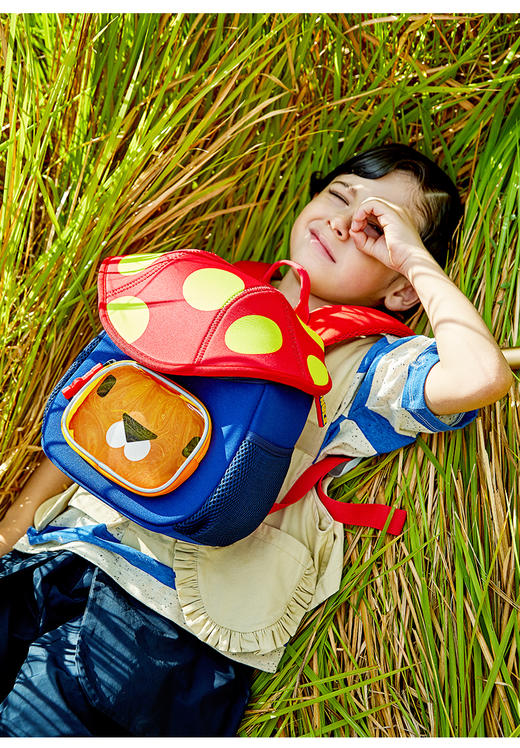 uek书包儿童幼儿园3-5岁可爱背包女孩男童小书包蘑菇包儿童双肩包 商品图5