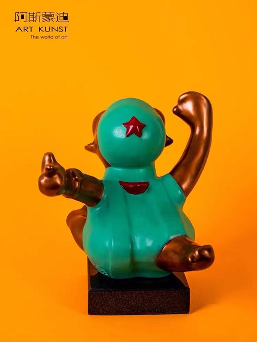 【6F】阿斯蒙迪+吴梁焰创意礼物限量签名艺术青铜雕塑 商品图3