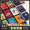 UV仿皮pu笔记本子彩印卡通图案浮雕记事本a5商务笔记本定.制logo 商品缩略图0