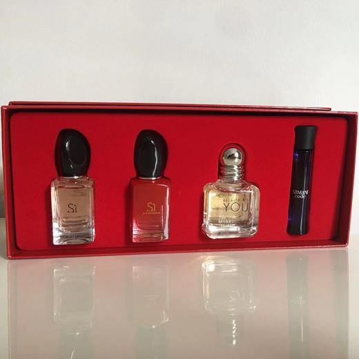 1LPY ARMANI阿玛尼红色挚爱 四件套浓香+红挚爱 商品图0