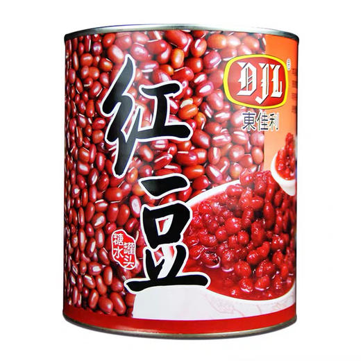 奶茶甜品原料红豆罐头 商品图0