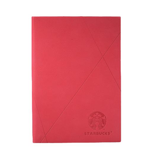 简洁裱贴款压印花PU笔记本子定/制logo办公商务平装A5记事本礼品 商品图3