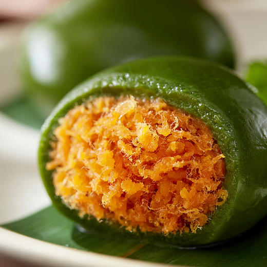 蛋黄肉松青团 商品图1