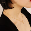 预售|PUVOS普沃斯新款 线条天然真zhen珠杂志风时尚复古百搭锁骨链 .潮快闪[福利品] 商品缩略图4