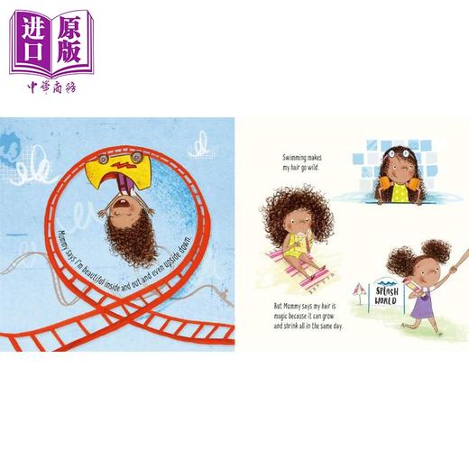 【中商原版】The Mega Magic Hair Swap 超级魔法换发 英文原版 进口图书 儿童绘本 故事图画书 性格培育 4-7岁 商品图4