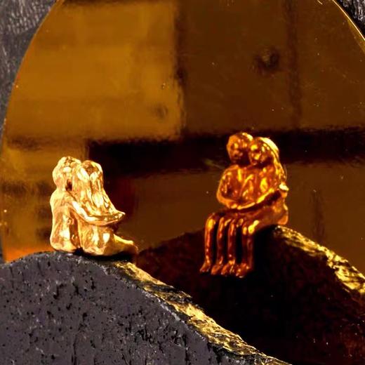 【6F】阿斯蒙迪+德国进口青铜情侣摆件情人节礼品结婚礼品 商品图2