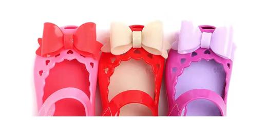 韩国Ozkids 蝴蝶结果冻鞋 商品图1