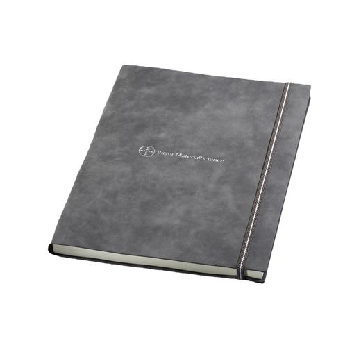 简洁平装松紧带商务办公文具仿皮记事本礼品a5笔记本子定制logo 商品图3