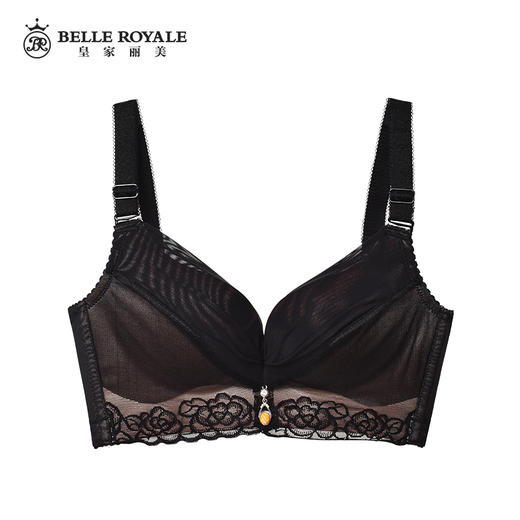 皇家丽美小胸显大无钢圈聚拢中厚款调整型女士内衣MWW1505-3 商品图0