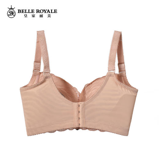 皇家丽美薄杯无钢圈收副乳聚拢调整型文胸W1517-1 商品图1
