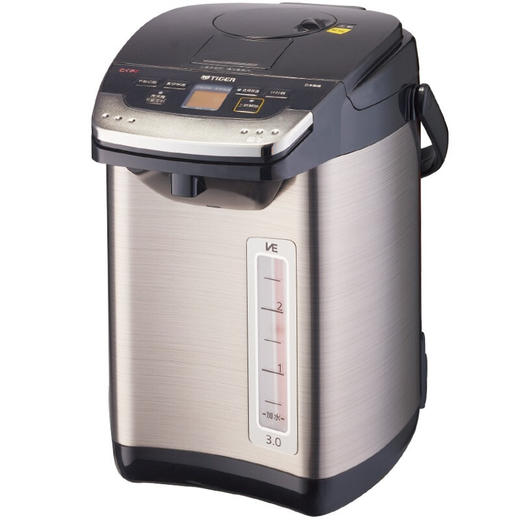 【6F】Tiger/虎牌电热水瓶电水壶 日本原装进口VE真空保温 PIG-A30C 3升 商品图0