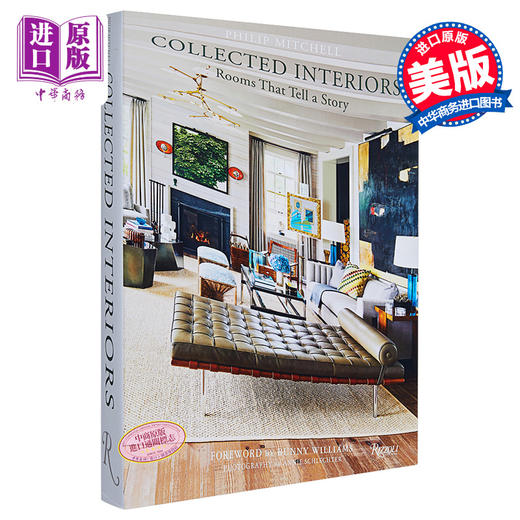 预售 【中商原版】Collected Interiors 进口艺术 收藏的室内装饰 Rizzoli 商品图0