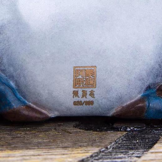 【6F】阿斯蒙迪+张有志限量签名吉祥鹿青铜摆件 商品图4