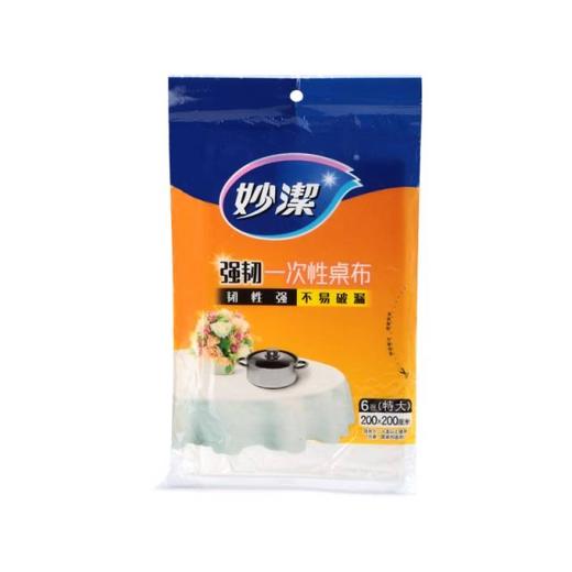 妙洁一次性桌布 2米*2米*6张 商品图0