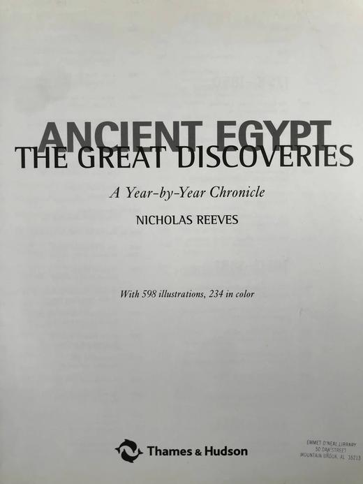 古埃及的伟大发现 597幅插图（234幅彩色） 精装16开 商品图3