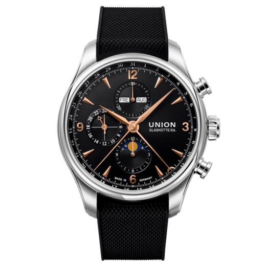 宇联（UNION GLASHÜTTE）贝利士系列月相计时码表 D009.425.17.057.11 商品图0