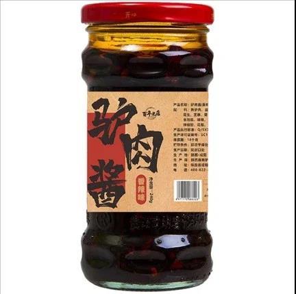 【长武县】乞丐酱驴 香辣驴肉酱240g 商品图0