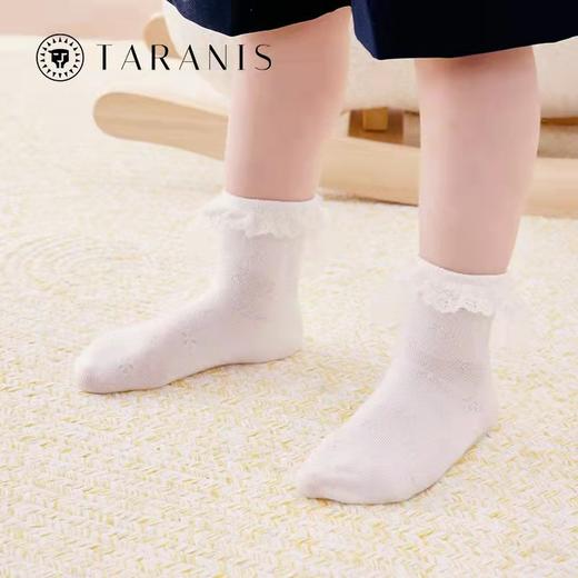 【泰兰尼斯儿童】B8F儿童花边袜 商品图0