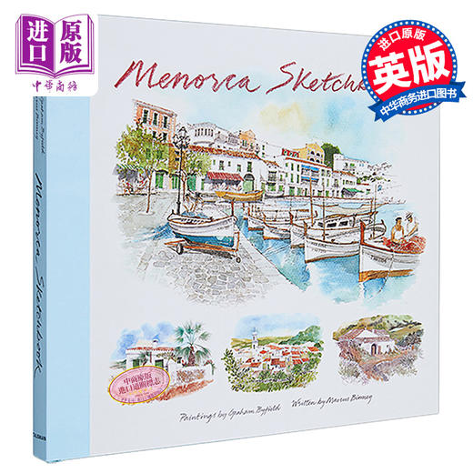 【中商原版】Menorca Sketchbook 进口艺术 梅诺卡岛写生簿 商品图0