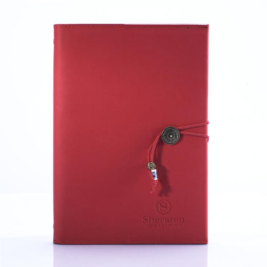 会议记录本商务活页记事本挂绳带卡片夹办公笔记本企业定 制logo 商品图5