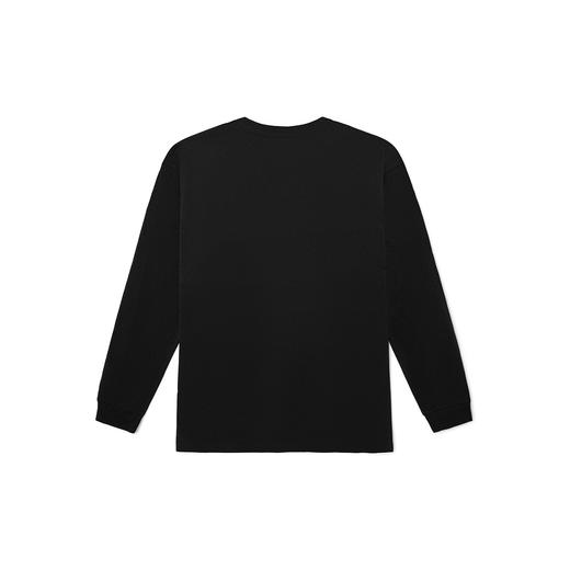 VANS黑色斑马纹印花男女情侣长袖T恤VN0A7TOFBLK 商品图1