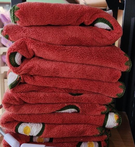 【百汇到家】云鹭满绣珊瑚绒毛巾 商品图0