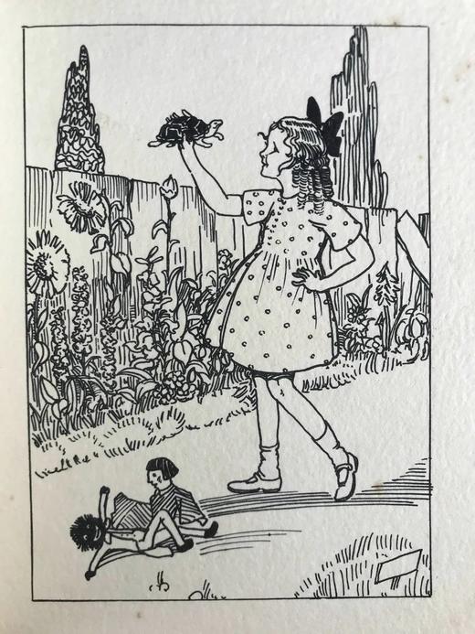 2页彩色立体插图！约20世纪早期 老歌谣与新故事 配插图 精装大32开 商品图9