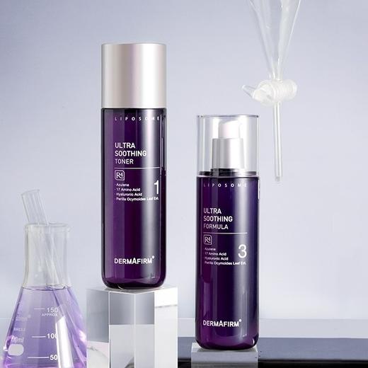 【油皮可选】韩国 Dermafirm德妃 紫苏水乳套装（爽肤水200ml+乳200ml） 商品图0