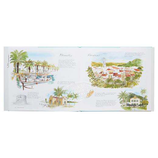 【中商原版】Menorca Sketchbook 进口艺术 梅诺卡岛写生簿 商品图6