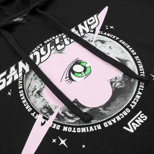 VANS黑色印花女子连帽卫衣SANDY LIANG联名VN0A7RLHYOD 商品图3