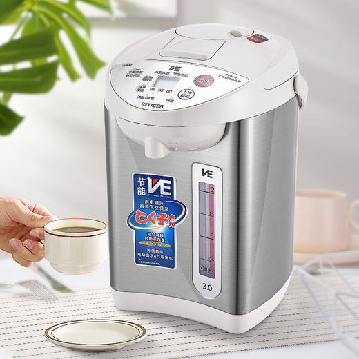 【6F】虎牌（Tiger）电热水瓶电水壶热水壶真空保温日本原装进口PVW-B30C 3L 商品图1