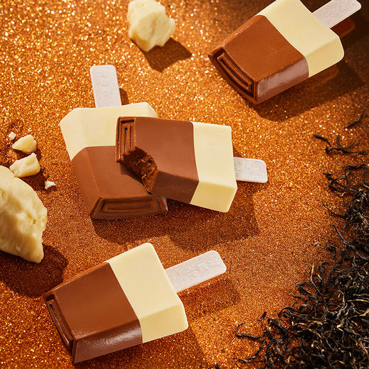 钟薛高 轻舞霓裳系列 轻牛乳*3有芝红茶*3丝绒可可*2米酒玫玫*2 雪糕冰淇淋[福利品] 商品图4