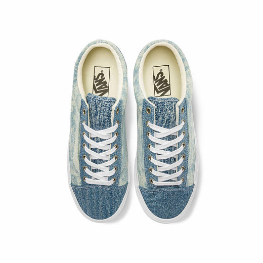 VANS牛仔蓝水洗拼色男女Style 36帆布鞋VN0A3DZ3448 商品图3
