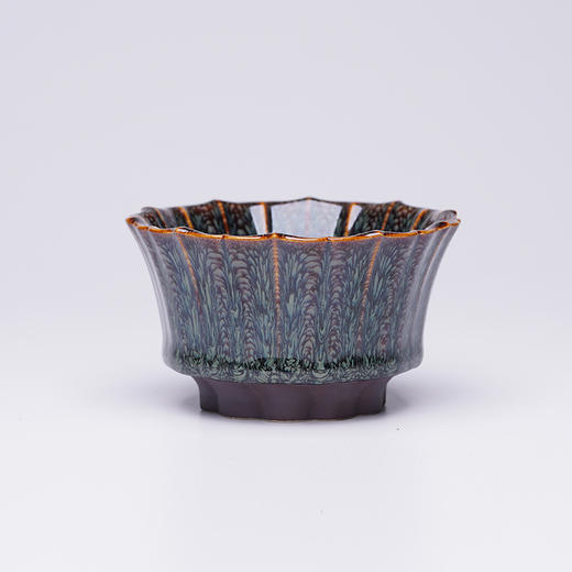 龙德堂陶艺 范泽锋烧 星月 天目盏《羽冠-大》 (库存请咨询客服) 商品图3