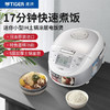 【6F】虎牌（TIGER）JPF-A55C 迷你小型IH土锅涂层 电饭煲家用1.5L 绸缎白 商品缩略图0