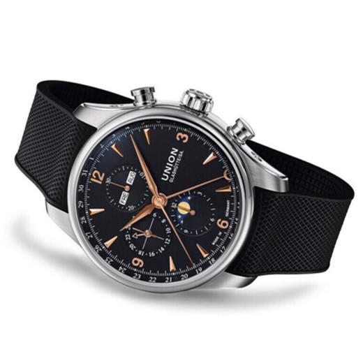 宇联（UNION GLASHÜTTE）贝利士系列月相计时码表 D009.425.17.057.11 商品图1