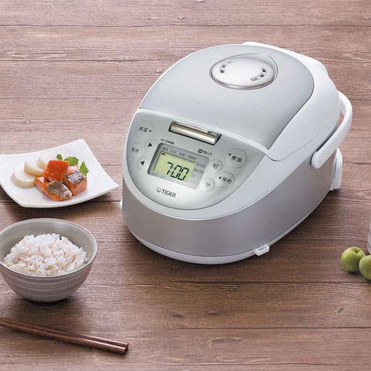 【6F】虎牌（TIGER）JPF-A55C 迷你小型IH土锅涂层 电饭煲家用1.5L 绸缎白 商品图1