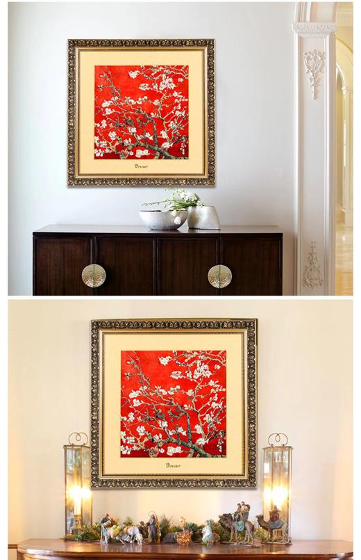 【6F】阿斯蒙迪+德国高宝Goebel进口梵高杏花限量瓷板画 商品图4