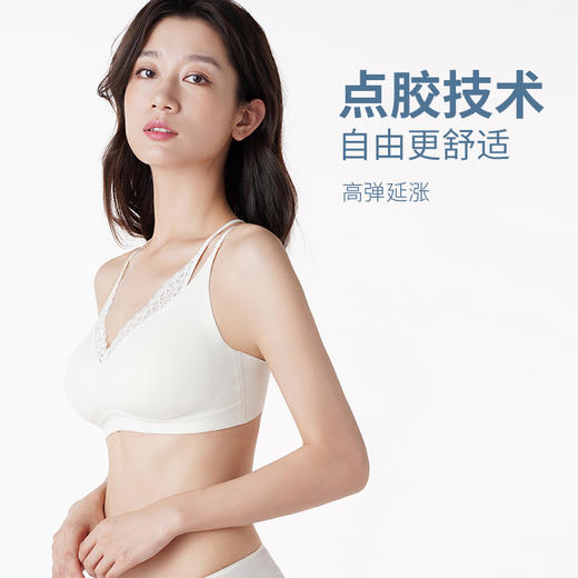 都市丽人内衣中厚泳布二排扣无钢圈3/4杯VBRALB21N6 商品图2