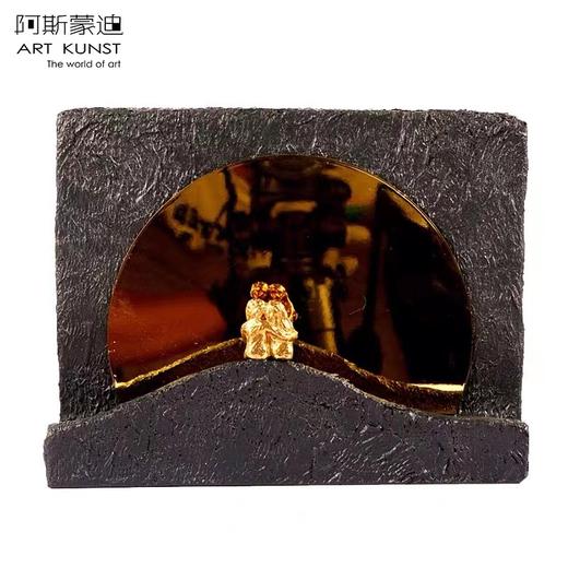 【6F】阿斯蒙迪+德国进口青铜情侣摆件情人节礼品结婚礼品 商品图0