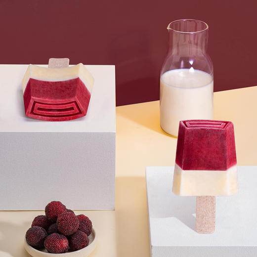 钟薛高 玫可甜心系列 杨梅奶冰*5米酒玫玫*3半半巧巧*2 雪糕冰淇淋[福利品] 商品图3