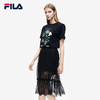 FILA x 梵高博物馆【高圆圆同款】斐乐优雅两件套蕾丝连衣裙F11W228302F 商品缩略图1
