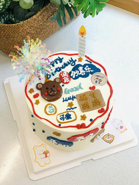 小熊奶油蛋糕 下单前请仔细阅读商品详情