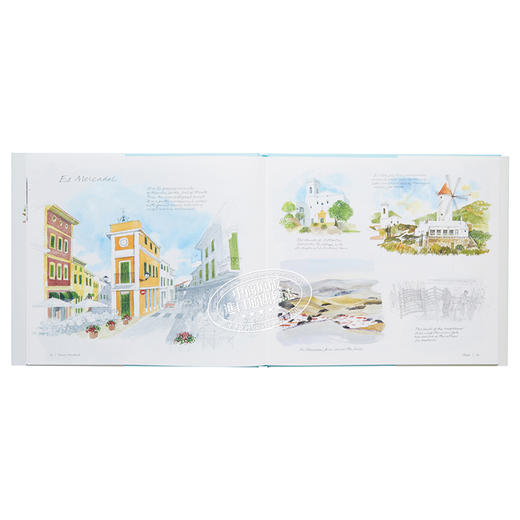 【中商原版】Menorca Sketchbook 进口艺术 梅诺卡岛写生簿 商品图7